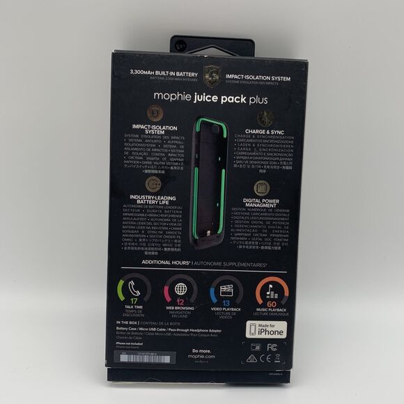 Mophie Juice Pack Plus External Case For iPhone 6 Gold 120% Extra Battery - Picture 8 of 10